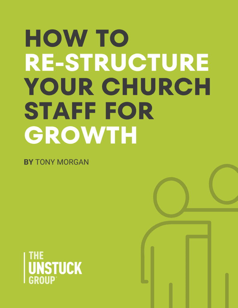 how to restructure your church staff for growth